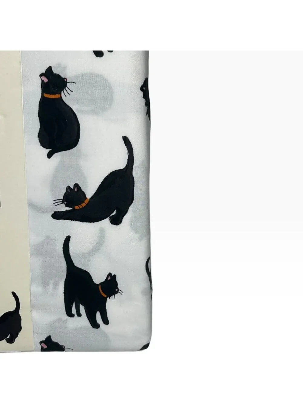 Cath Kidston Black Cats Full Sheet Set 100% Cotton Percale 4 Pc Bedding New